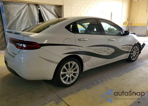 2015 Dodge Dart Limited z USA, uszkodzony, nr VIN 1C3CDFCB7FD144698